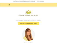 Tablet Screenshot of lindacastor.com